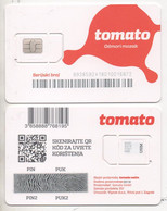 Croatia, Tomato Mint SIM Card With Chip, A1 - Croatia