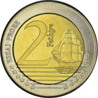 Turquie, Fantasy Euro Patterns, 2 Euro, 2004, Proof, FDC, Bimétallique - Essais Privés / Non-officiels