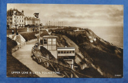 CPSM FOLKESTONE - UPPER AND LEAS FOR THE SEAEAS CARD - Folkestone