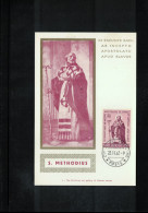 Vatican 1963 Saint Methodius Carte Maximum - Maximum Cards