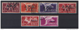 Trieste A 1947/52 Espressi Sass.Ex.1/6 Usati/Used  VF/F - Express Mail