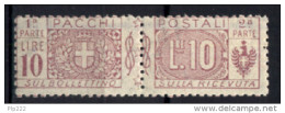 Italia Regno 1914 Sass.PP16 **/MNH VF/F - Postal Parcels