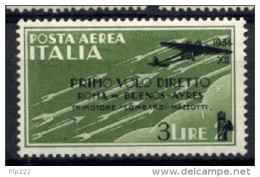 Italia Regno 1934 Sass.A57 **/MNH VF - Airmail