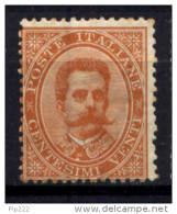 Italia Regno 1879 Sass.39 */MH VF/F - Ungebraucht