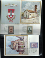 Vatican 1962 80th Birthday Of The Pope Johannes XXIII   6x Carte Maximum - Cartes-Maximum (CM)