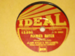 DISQUE 78 TOURS FOX TROT DE ALAIN RYLLS CHANTE PAR JAN LAMBERT 1956 - 78 Rpm - Gramophone Records