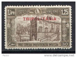 Tripolitania 1930 Sass.71 */MH VF - Tripolitania