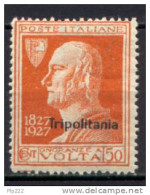 Tripolitania 1927 Sass.44 **/MNH VF/F - Tripolitaine