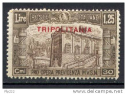 Tripolitania 1930 Sass.71 */MH VF - Tripolitaine