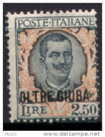 Oltre Giuba 1926 Sass.44 **/MNH VF/F - Oltre Giuba