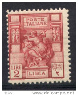 Libia 1926 Sass.57 **/MNH VF/F - Libya