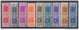 Somalia AFIS 1950 Pacchi Postali Sass.1/9 **/MNH VF/F - Somalië (AFIS)