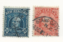 25951) New Zealand 1909 - Used Stamps