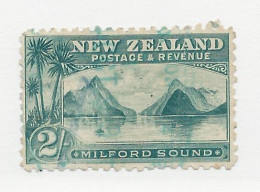 25955) New Zealand 1898 Crease - Used Stamps