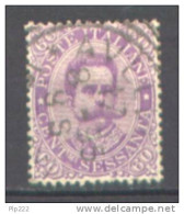 Italia Regno 1889 (Sass.47) Usato/Used VF/F - Oblitérés