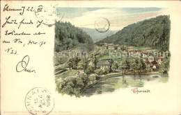 42403841 Tharandt Blick Ins Tal Reichspost Kuenstlerkarte Tharandt - Tharandt