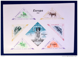 Gran Bretagna - Lundy 1961 Sheet Europa **/ MNH VF - Ortsausgaben