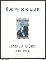 Turchia 1940 Unif.BF1 **/MNH VF/F - Blokken & Velletjes