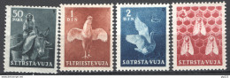 Trieste B 1951 Sass.35/36 **/MNH  VF/F - Ongebruikt