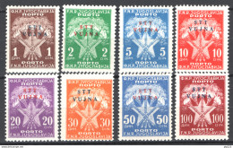 Trieste B 1952 Segnatasse Sass.S11/18 **/MNH  VF/F - Nuevos