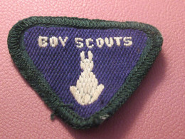 Scoutisme Canada/ Ecusson Tissu/Boy Scouts/ Insigne Ancien De Mérite/ LAPIN /année 1940-1960                  ET568 - Scoutisme