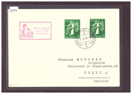 FORMAT 10x15cm - VISP - WALLISER SÄNGERFEST 1939 - BUREAU DE POSTE AUTOMOBILE - AUTOMOBIL POSTBUREAU - TB - Viège