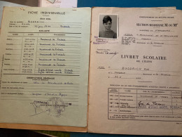 Livret Scolaire Bulletins Section Moderne Pensionnat De La Providence Forbach 1962 - Diplômes & Bulletins Scolaires