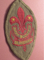 Scoutisme Canada/ Ecusson Tissu/Boy Scouts/ Be Prepared/Avec Fleur De Lys /année 1940-1960                  ET577 - Scoutismo