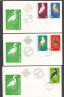 Bulgaria 1981 - EXPO'81: Birds, Mi-Nr. 2982/96, 3 FDC - FDC