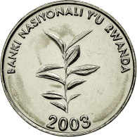 Monnaie, Rwanda, 20 Francs, 2003, SPL, Nickel Plated Steel, KM:25 - Rwanda