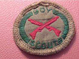Scoutisme Canada/ Ecusson  Tissu/ Insigne De Mérite/ Tireur /année 1940-1960                  ET585 - Movimiento Scout