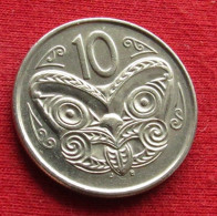 New Zealand 10 Cents 2001 KM# 117 *VT Nova Zelandia Nuova Zelanda Nouvelle Zelande - Nieuw-Zeeland