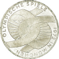 Monnaie, République Fédérale Allemande, 10 Mark, 1972, Munich, TTB+, Argent - Other & Unclassified