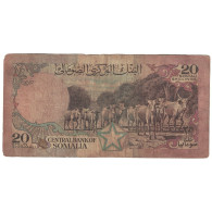 Billet, Somalie, 20 Shilin = 20 Shillings, 1986, KM:33b, B - Somalië