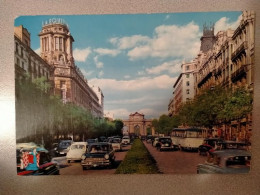 Cartolina Madrid Pcalle Y Puerta De Alcalà FG VG 1963 - Madrid