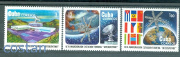 1974 Space,INTERSPUTNIK Communications,antenna,national Flags,CUBA,Mi.2015,MNH - Südamerika