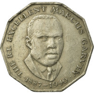 Monnaie, Jamaica, Elizabeth II, 50 Cents, 1975, TTB, Copper-nickel, KM:65 - Jamaica