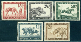 1946 Horses,Race Horses,Horse Race,Pferde,Austria,Mi.785,MNH - Ferme