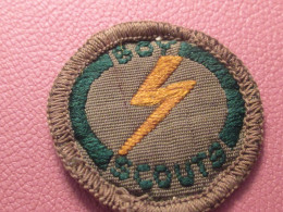 Scoutisme Canada/ Ecusson  Tissu/ Insigne De Mérite/Eclair /année 1940-1960                  ET593 - Scouting
