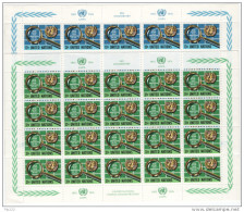 ONU 1976 Unif. 269/70 Minifogli Da 20 **/MNH VF - Unused Stamps