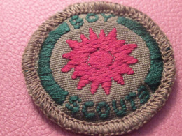 Scoutisme Canada/ Ecusson  Tissu/ Insigne De Mérite/Fleurs ?  /année 1940-1960                  ET602 - Scoutismo