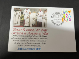 26-12-2023 (2 W 67) Pope Francis Christmas 2023 Call For Peace In Gaza & Israel War + Ukraine & Russia War - Christianisme