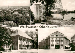 73905001 Weisswasser  Oberlausitz Teilansicht Wasserturm Jahnbad HOG Waldhaus Am - Weisswasser (Oberlausitz)