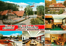 73904815 Hitzacker Elbe Hotel Restaurant Waldfrieden Gaestehaus Kellerbar Kegelb - Hitzacker