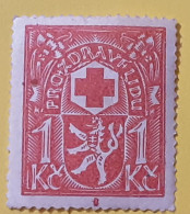 Czechoslovakia Cinderella 1Kc Red Cross PRO ZDRAVI LIDU Bob - Sonstige & Ohne Zuordnung