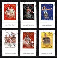 New Zealand 2011 Kapa Haka - Maori Performing Arts  Marginal Set Of 6 Self-adhesives Used - Oblitérés