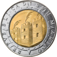 Monnaie, San Marino, 500 Lire, 1992, Rome, SPL, Bi-Metallic, KM:286 - San Marino