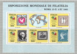 Italy 1985, Bird, Birds, M/S Of 5v, MNH** - Zwanen