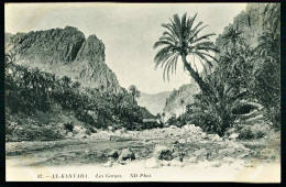 A65  ALGERIE CPA  EL KANTARA - LES GORGES - Collections & Lots