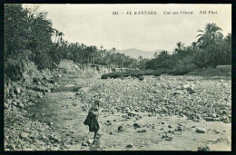 A65  ALGERIE CPA  EL KANTARA - VUE SUR L' OUED - Collections & Lots